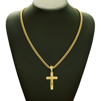 🏆Flash Sale⚡Holylegend 14K Real Gold-Plated Cross Necklace - W18