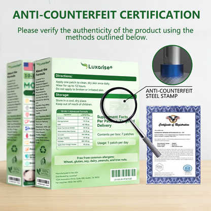 𝐋𝐔𝗫𝐀𝙍𝐈𝑆𝐄® 𝑴𝒐𝒓𝒊𝒏𝒈𝒂 & 𝑩𝒆𝒓𝒃𝒆𝒓𝒊𝒏𝒆 𝟏𝟎-𝐈𝐍-𝟏 𝐀𝐝𝐯𝐚𝐧𝐜𝐞𝐝 𝐍𝐚𝐧𝐨 𝐌𝐢𝐜𝐫𝐨𝐧𝐞𝐞𝐝𝐥𝐞 𝐏𝐚𝐭𝐜𝐡🩹